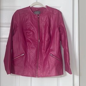 Jessica London leather jacket